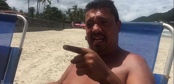  entrevista na praia do guaruja com flakael paty bumbum e el toro de oro como fomos parar no porno oq faziam antes oq eles acham dessa profissao elels gostam nao gostam venham conferir e vera